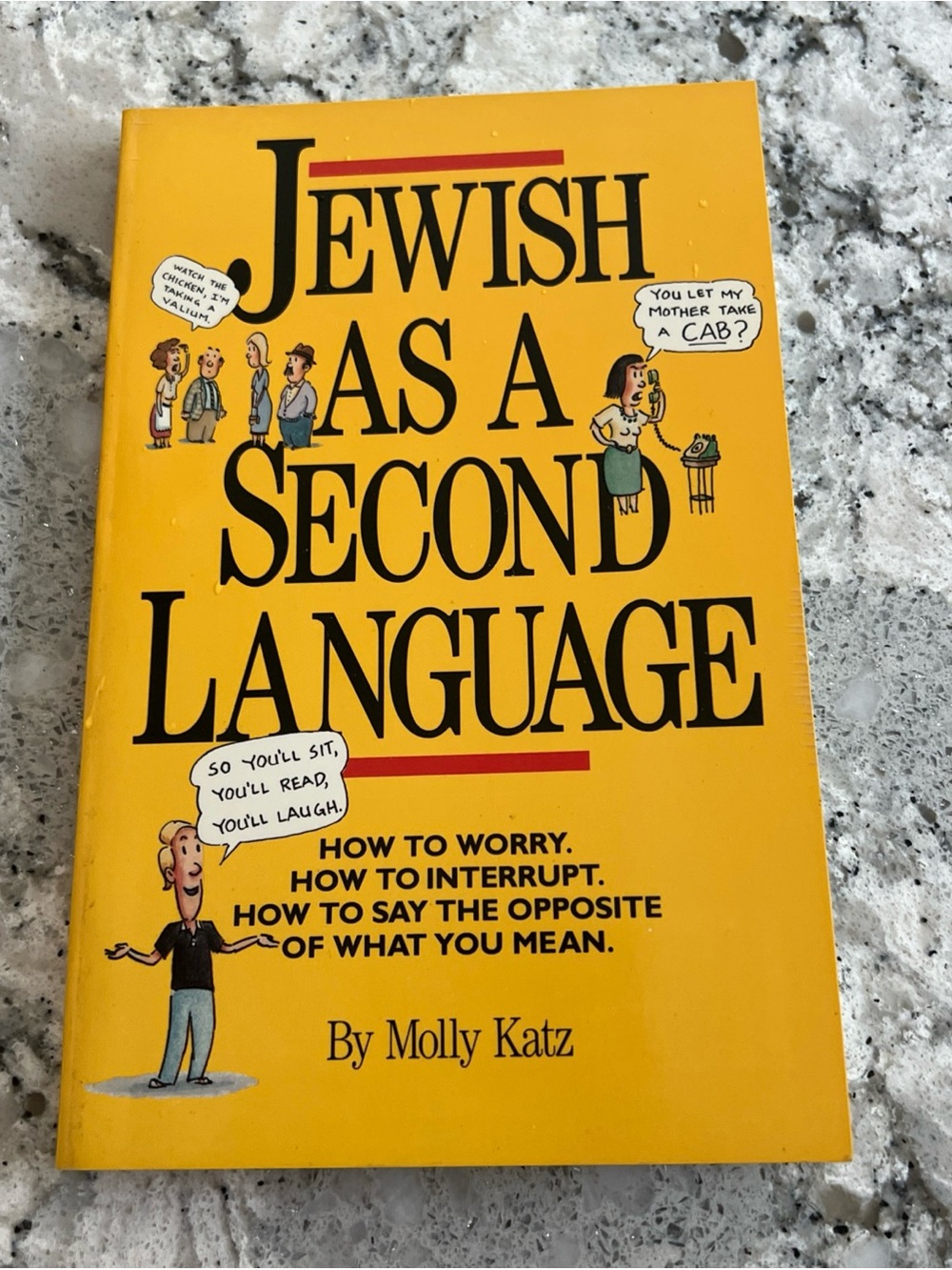 Jewish As A Second Language by Molly Katz - Yellow Paperback